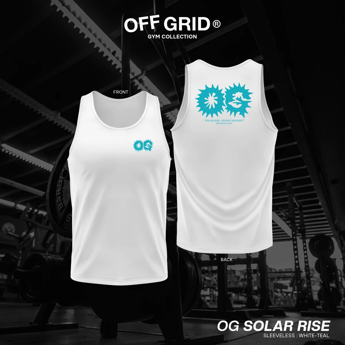 OG SOLAR RISE — SLEEVELESS TANK